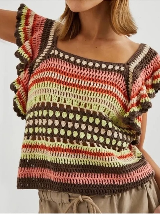 Rails Tops - NWT Rails Crochet Top